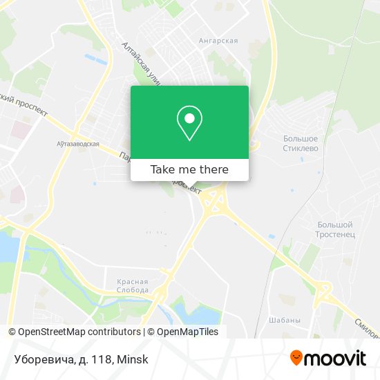 Уборевича, д. 118 map