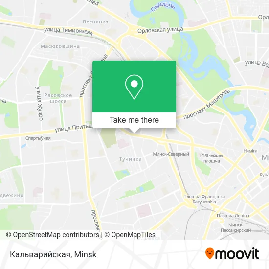 Кальварийская map