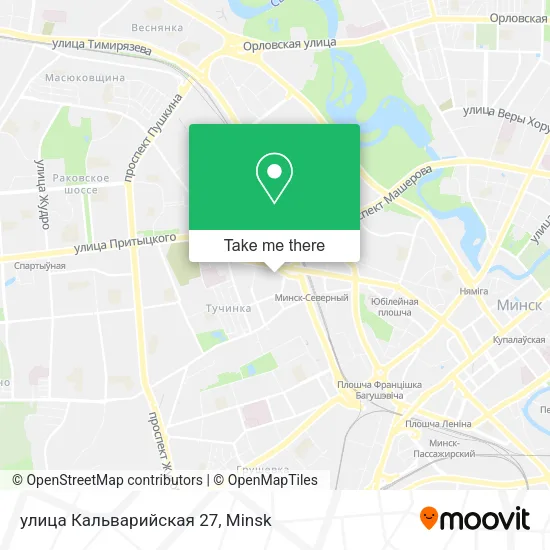 улица Кальварийская 27 map