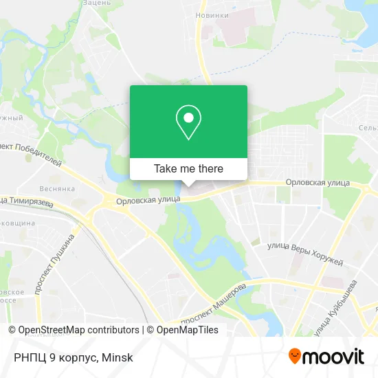 РНПЦ 9 корпус map