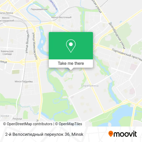 2-й Велосипедный переулок 36 map