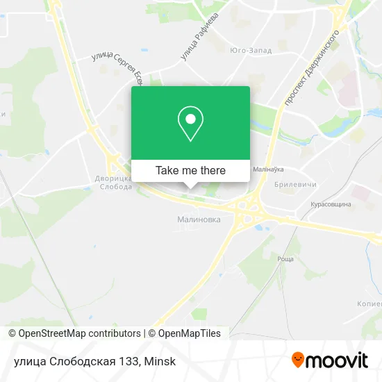 улица Слободская 133 map