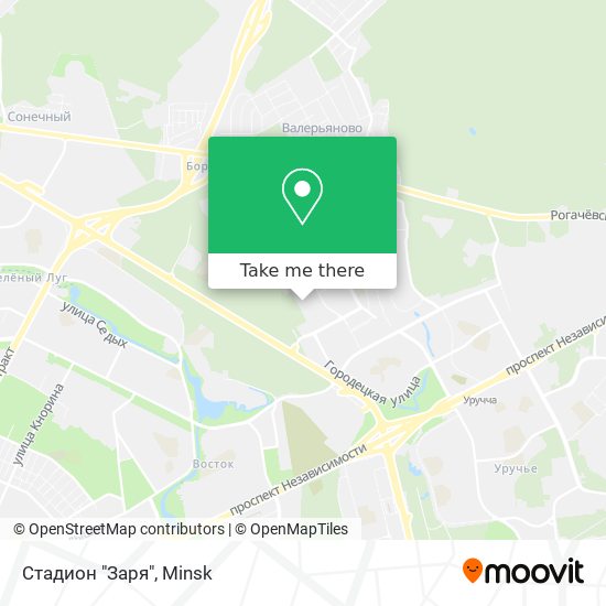Стадион "Заря" map