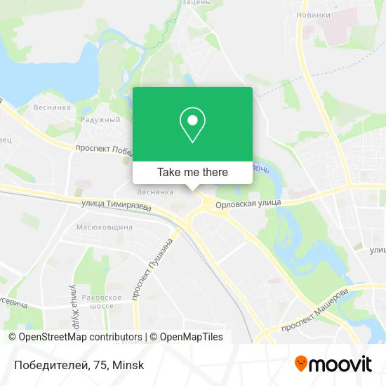 Победителей, 75 map