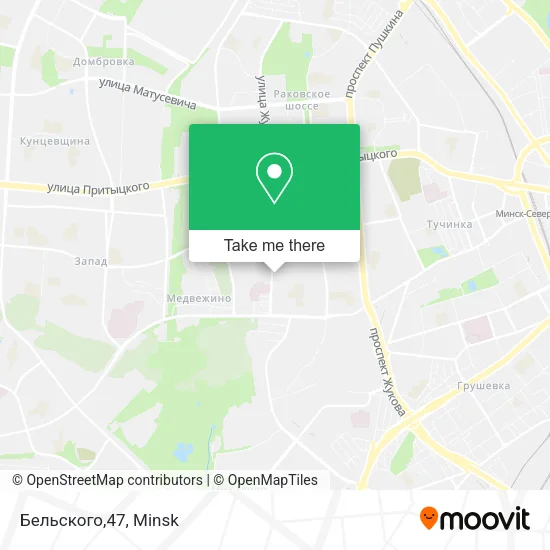Бельского,47 map