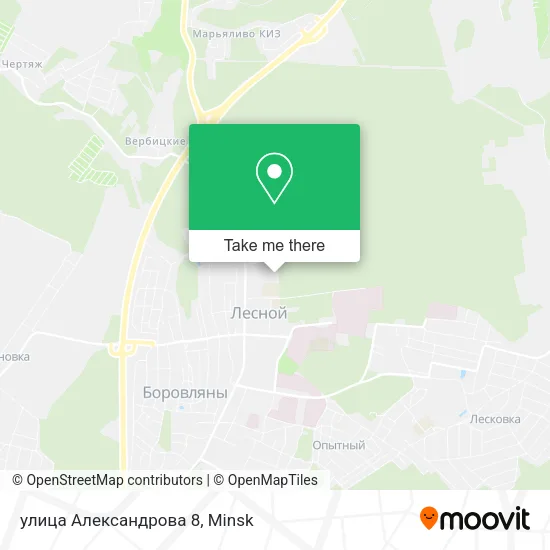 улица Александрова 8 map