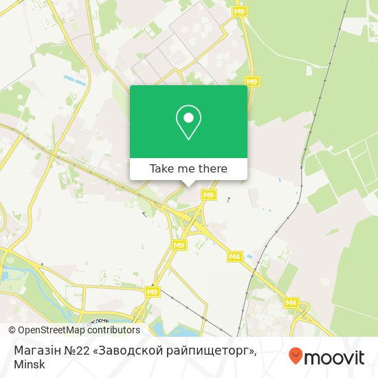 Магазін №22 «Заводской райпищеторг» map