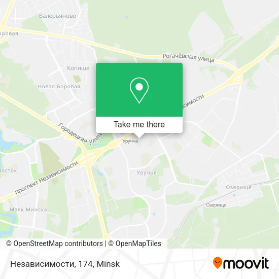 Независимости, 174 map