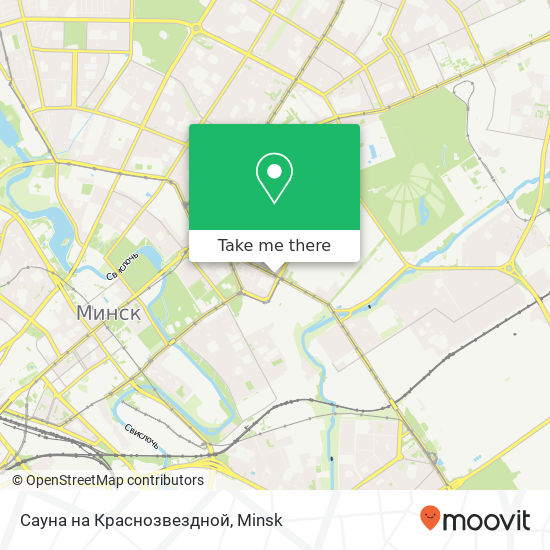 Сауна на Краснозвездной map