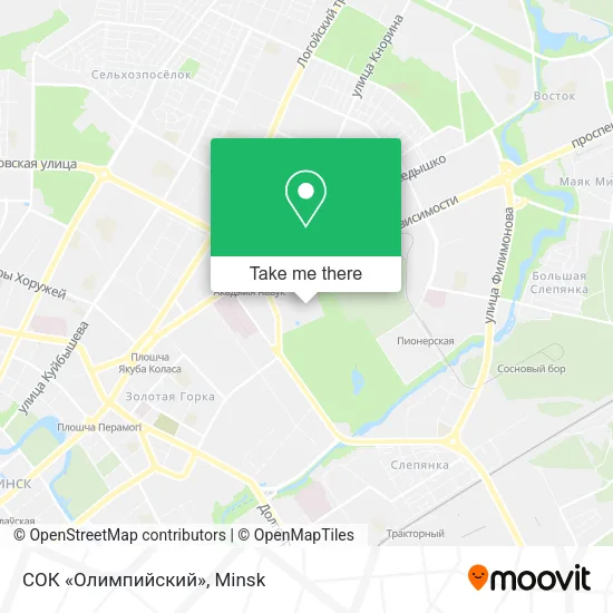 СОК «Олимпийский» map