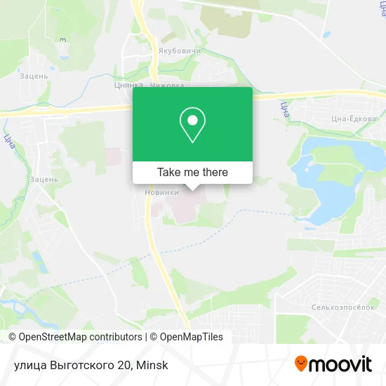 улица Выготского 20 map