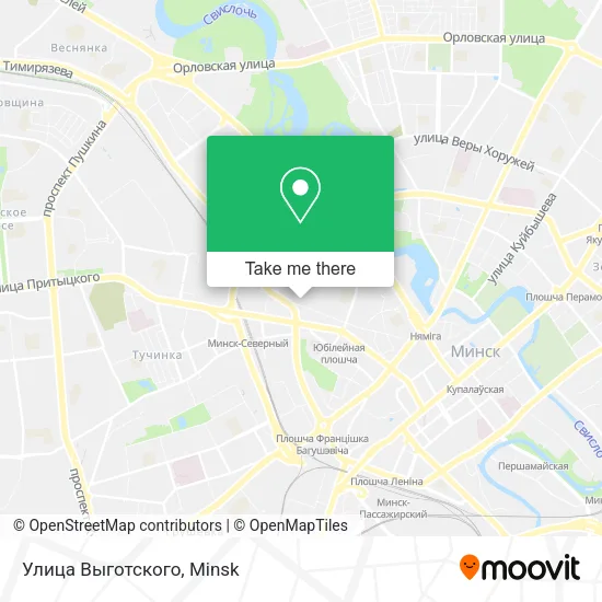 Улица Выготского map