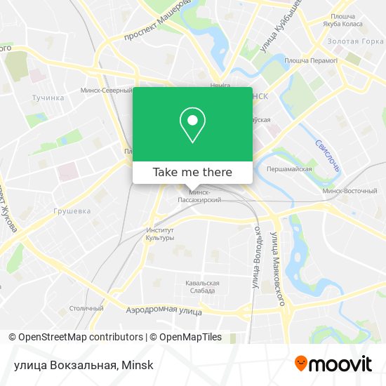 улица Вокзальная map