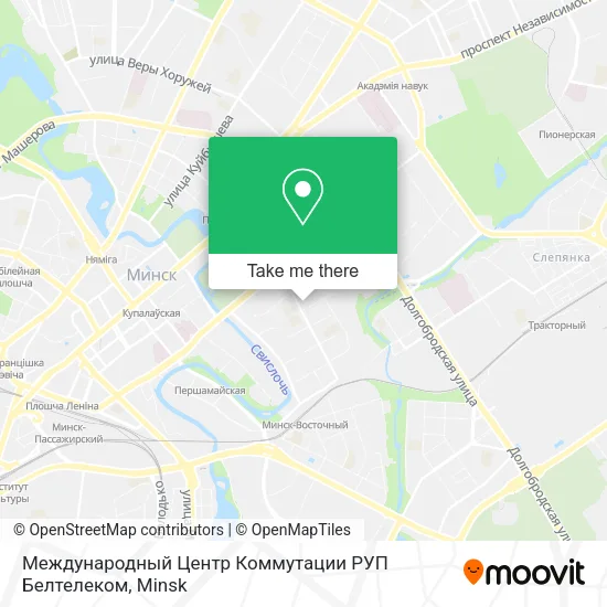 Международный Центр Коммутации РУП Белтелеком map