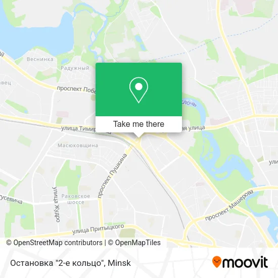 Остановка "2-е кольцо" map