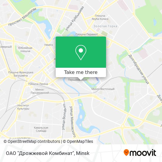 ОАО "Дрожжевой Комбинат" map