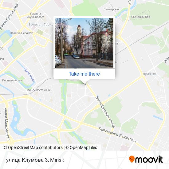 улица Клумова 3 map