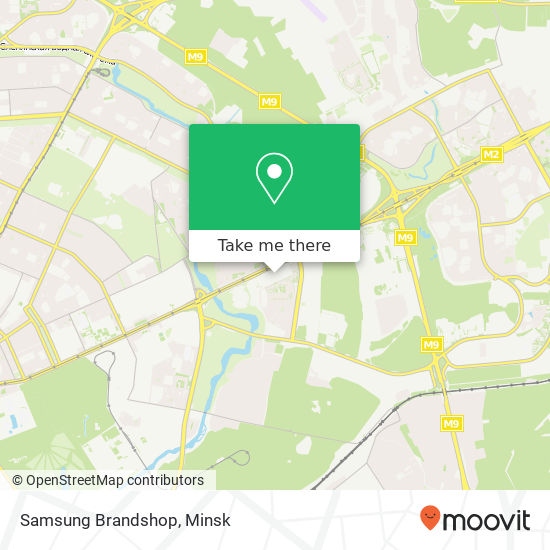 Samsung Brandshop map
