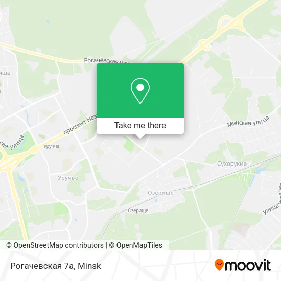 Рогачевская 7а map