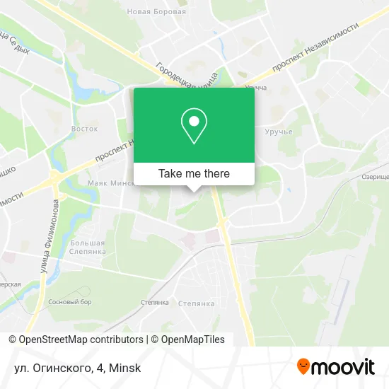 ул. Огинского, 4 map