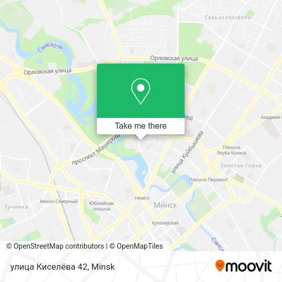 улица Киселёва 42 map
