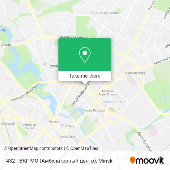 432 ГВКГ МО (Амбулаторный центр) map