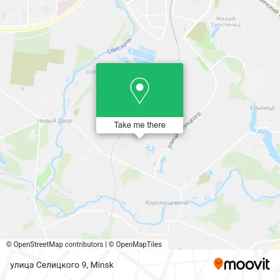 улица Селицкого 9 map