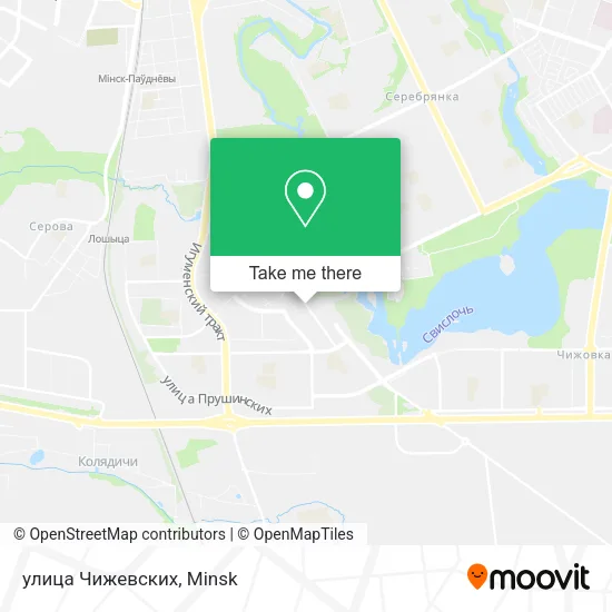 улица Чижевских map