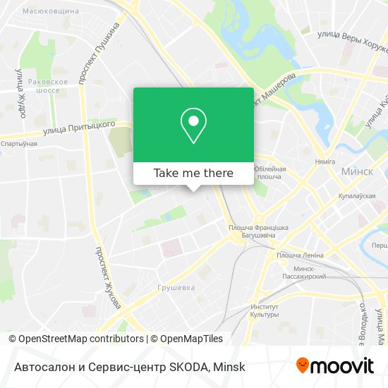 Автосалон и Сервис-центр SKODA map