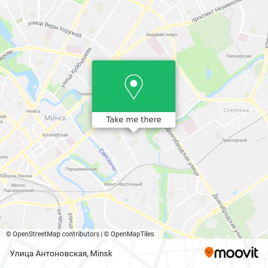 Улица Антоновская map