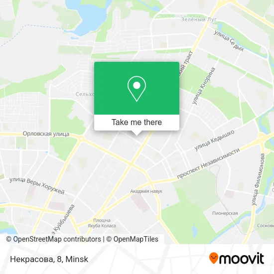 Некрасова, 8 map