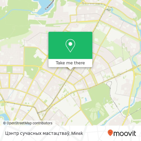 Цэнтр сучасных мастацтваў map