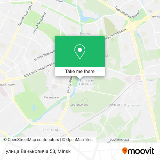 улица Ваньковича 53 map