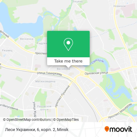 Леси Украинки, 6, корп. 2 map