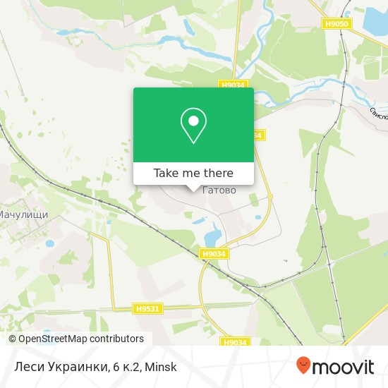 Леси Украинки, 6 к.2 map