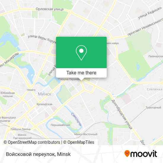 Войсковой переулок map