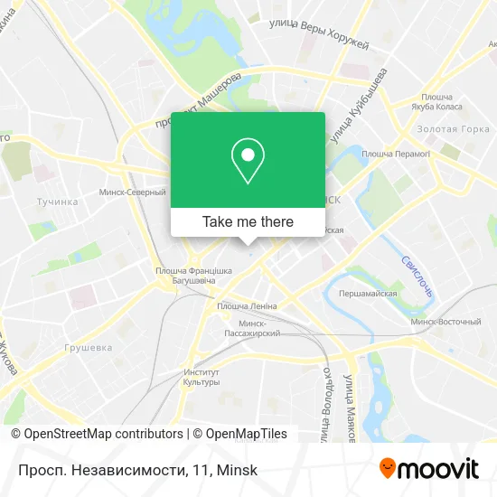 Просп. Независимости, 11 map
