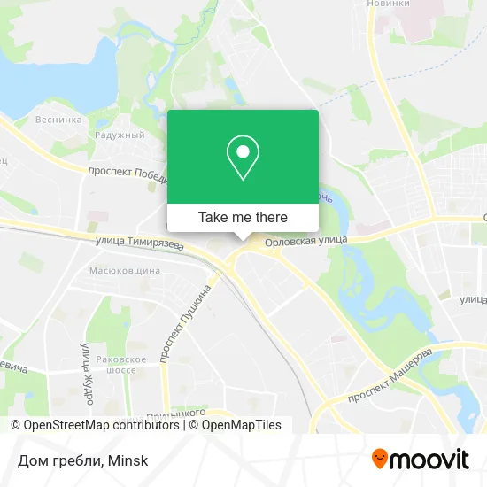Дом гребли map