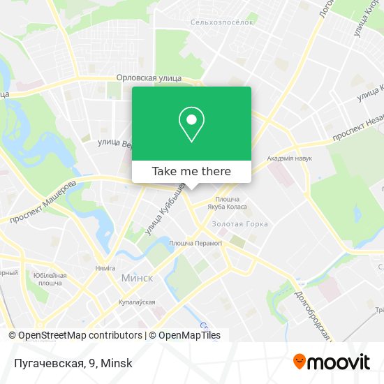 Пугачевская, 9 map