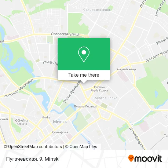 Пугачевская, 9 map