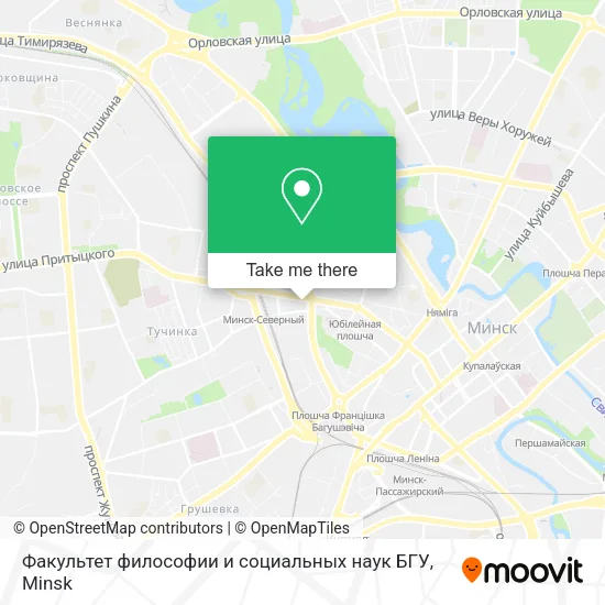 Факультет философии и социальных наук БГУ map