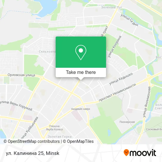 ул. Калинина 25 map