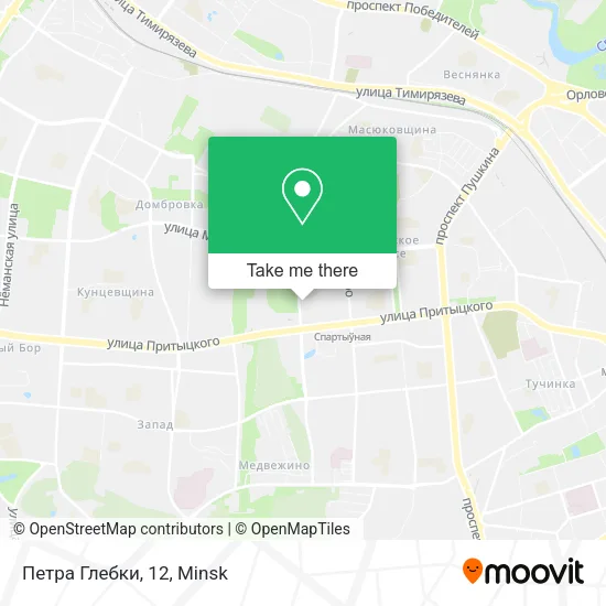 Петра Глебки, 12 map