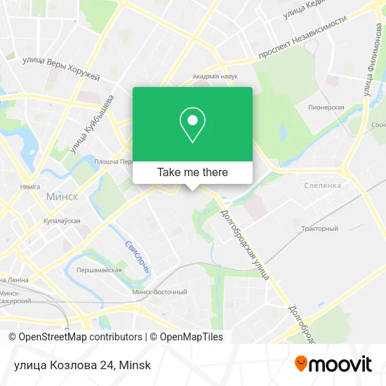 улица Козлова 24 map