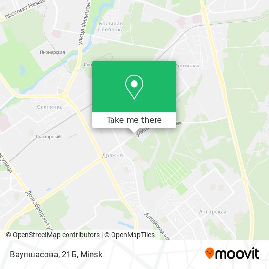 Ваупшасова, 21Б map