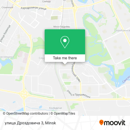 улица Дроздовича 3 map