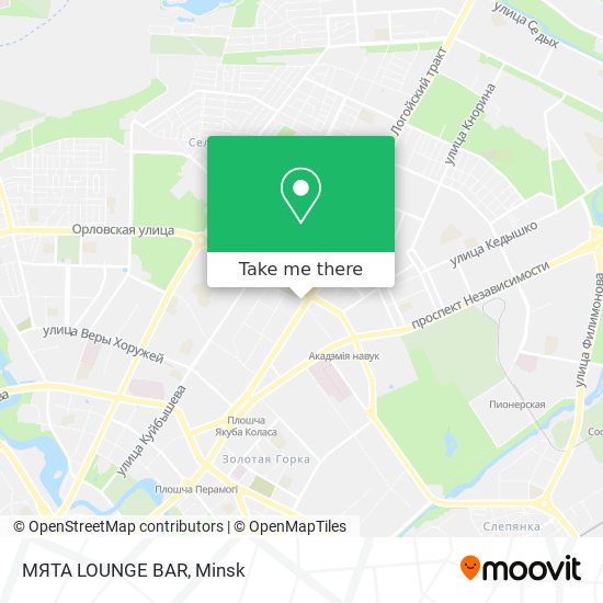 МЯТА LOUNGE BAR map