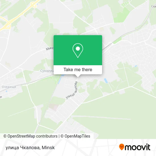 улица Чкалова map