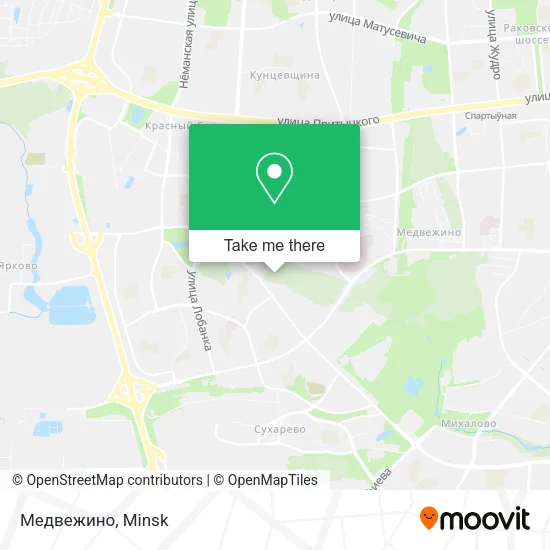 Медвежино map