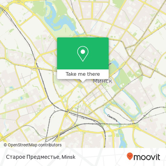 Старое Предместье map